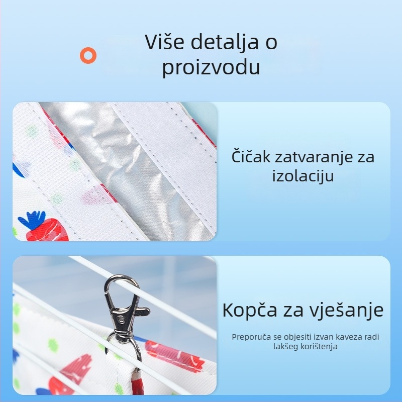 Hladna ledena špilja za manje kućne ljubimce — plastika, kapacitet 800 ml, marka Weibi, artikal T123002