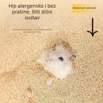 Hamsterova hlađenje posteljina s kukuruznim klasama, ultra-fine čestice, upijajući urin pijesak i deodorirajuće čestice (Materijal: Drugo; Podrijetlo: Drugo; Uvoz: Ne; Kategorija: Hrana za kućne ljubimce)