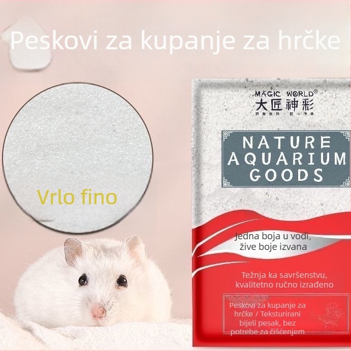 Set šampona i tekućeg sredstva za kupanje za hamstere — za hamstere, bez uvoza