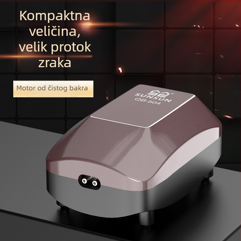 Sensen pumpa za akvarij za kućnu uporabu – tiha aerator, težina 0,3–1 kg, napajanje AC, buka 50 dB