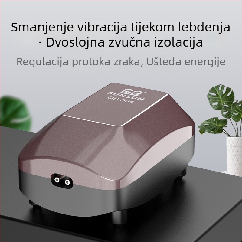 Sensen pumpa za akvarij za kućnu uporabu – tiha aerator, težina 0,3–1 kg, napajanje AC, buka 50 dB