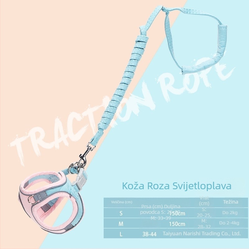 Mačji prsni harn s užetom, neproduživa, za vanjsku upotrebu