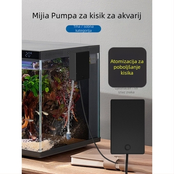 Pumpa za kisik u akvariju, kućna upotreba, marka Druga, težina 1, nije uvezeno