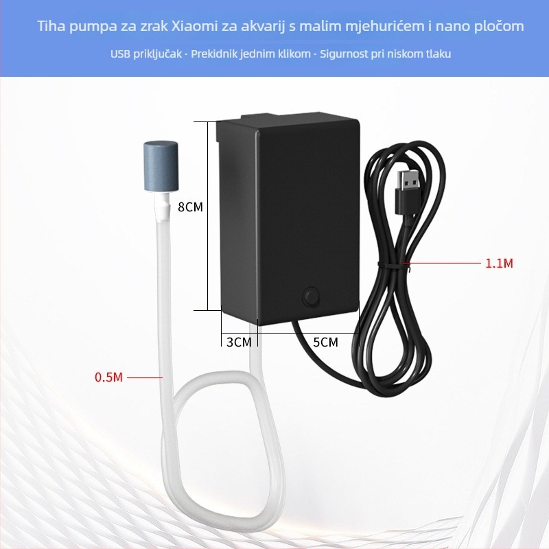 Pumpa za kisik u akvariju, kućna upotreba, marka Druga, težina 1, nije uvezeno