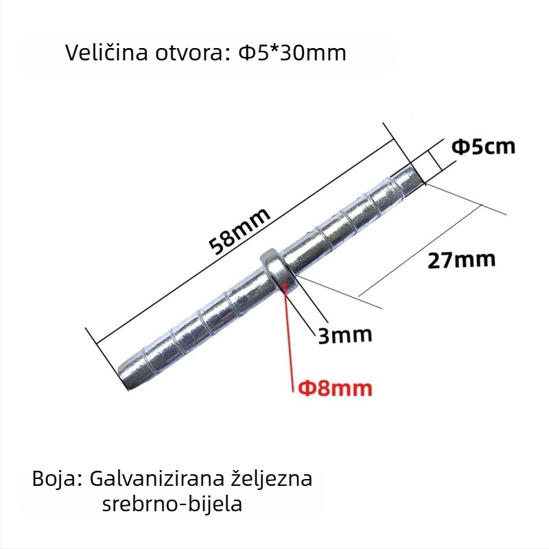 Ca1471 spojni vijak za vrata ormara, željezo, Huasaile, suvremeni minimalistički stil