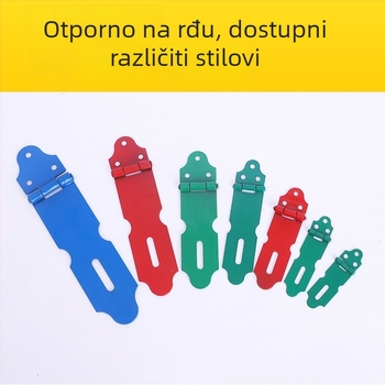 Željezni trobojni zaključni mehanizam za vrata i ormariće Li yibang, model 50.65.75.100.125.150, za vrata, prozore, ladice i ormare, moderni minimalistički stil