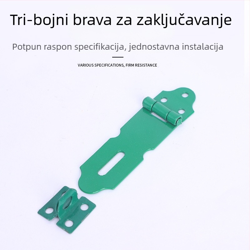 Željezni trobojni zaključni mehanizam za vrata i ormariće Li yibang, model 50.65.75.100.125.150, za vrata, prozore, ladice i ormare, moderni minimalistički stil