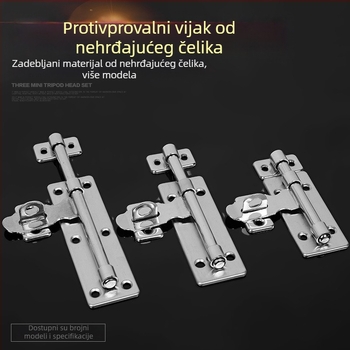 Leyang vrata čep – od nehrđajućeg čelika, za vrata i prozore, stil novog kineskog stila