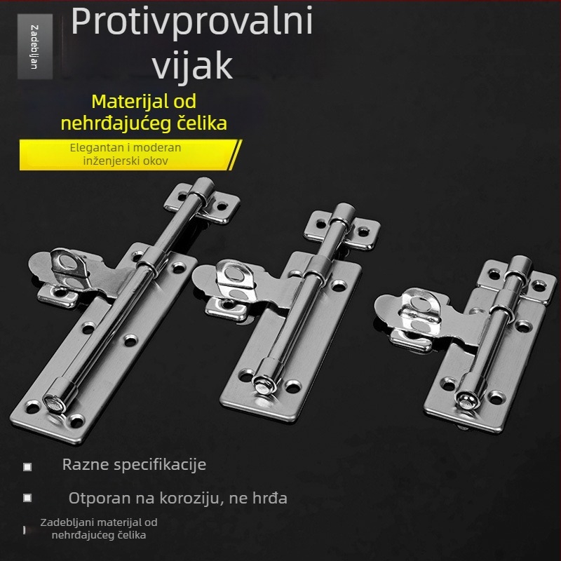 Leyang vrata čep – od nehrđajućeg čelika, za vrata i prozore, stil novog kineskog stila