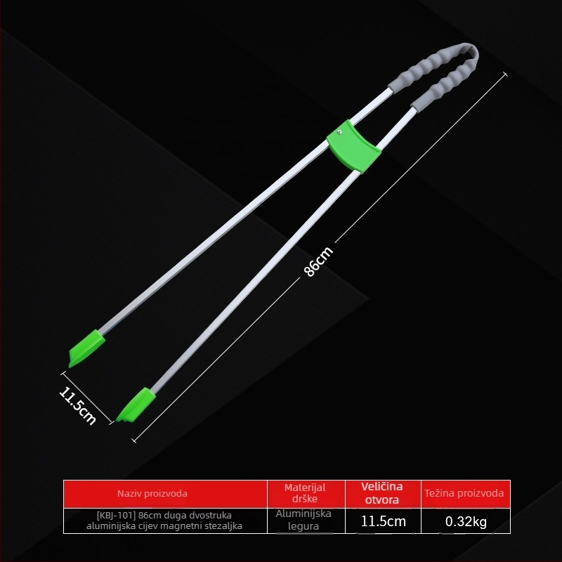 Sanitarna klips Ying Hui, aluminijska legura, paket od 50 kom.