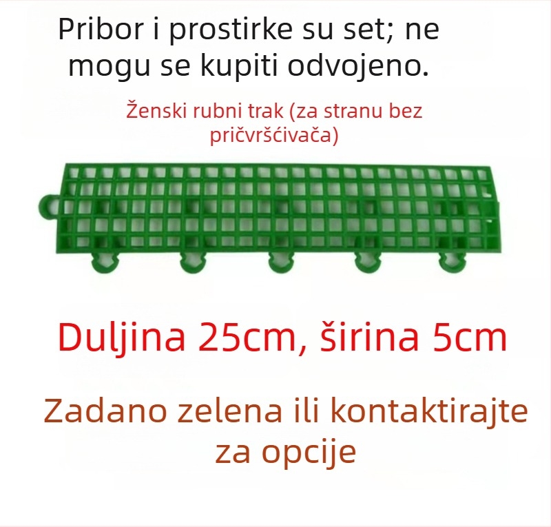 Protivkrađa jastučić za prozor s mrežom za balkon — zaštita prozorskog praga, plastična pregrada