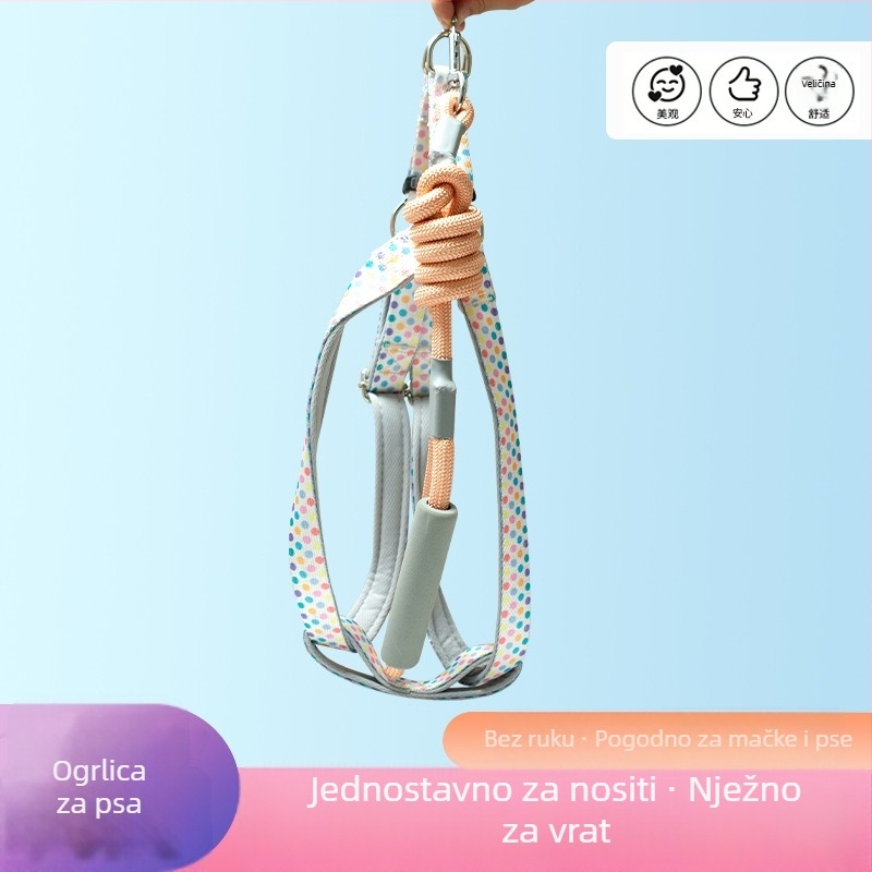Vučna traka za psa u stilu veste, poliester, marka Chong youjia