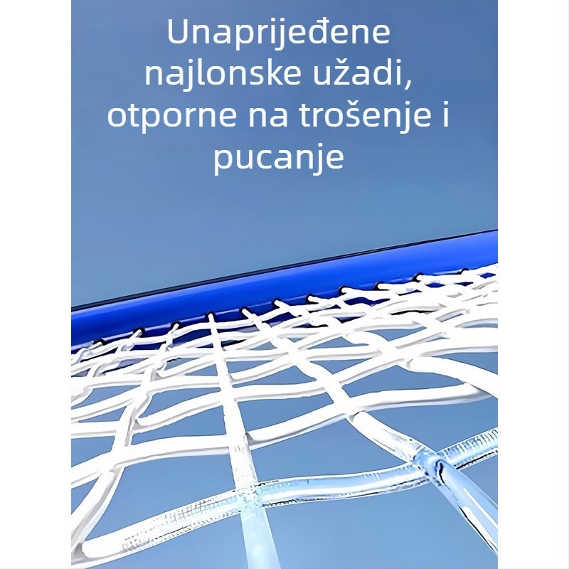 Tenis trener za samostalnu vježbu s povratnom žicom, aluminijski okvir, najlon žica, drška G1, direktan udarac