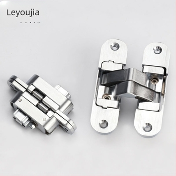 Križno skriveni šarnir, model HBG004, cinkova legura, završna obrada pijeskov krom, Le Youjia Hardware