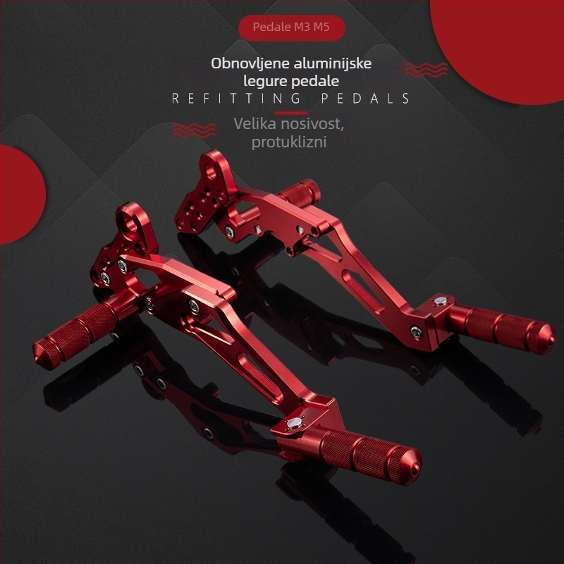 Držač pedale Monkey za M3/M5/M6 – aluminijska legura, Mingyang Zhengmo