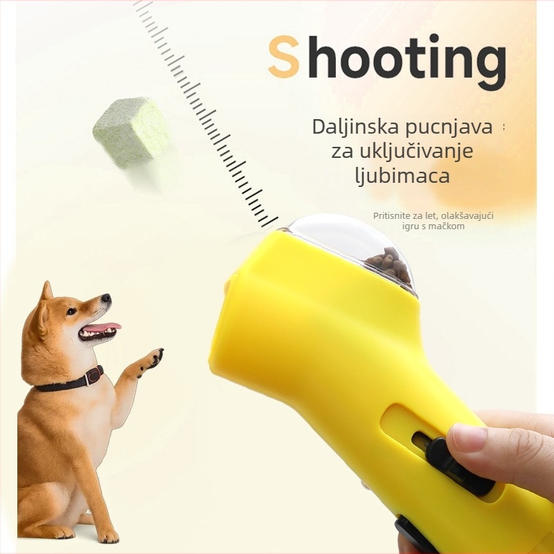 Plastični lansir za hranu za pse i vanjsku obuku s poslasticama, Dougez, set od 72 komada, oprema za prehranu kućnih ljubimaca