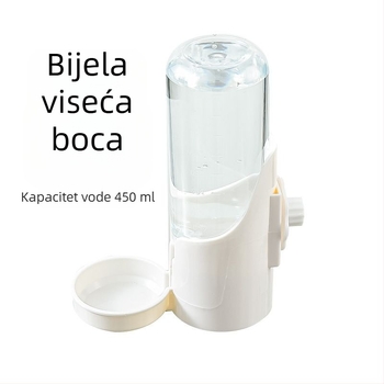 Viseći dozator vode za mačke i automatsko hranjenje — plastika, model P87c, pakiranje 120 kom.