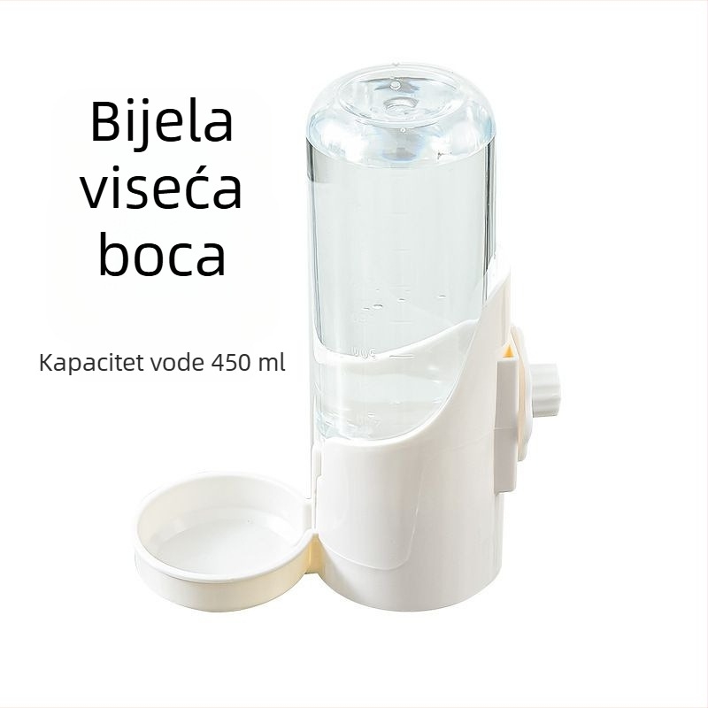 Viseći dozator vode za mačke i automatsko hranjenje — plastika, model P87c, pakiranje 120 kom.