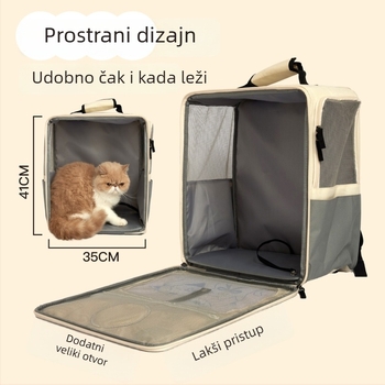 PurLab sklizivi ruksak za izlazak s mačkom, lagan i kompaktan