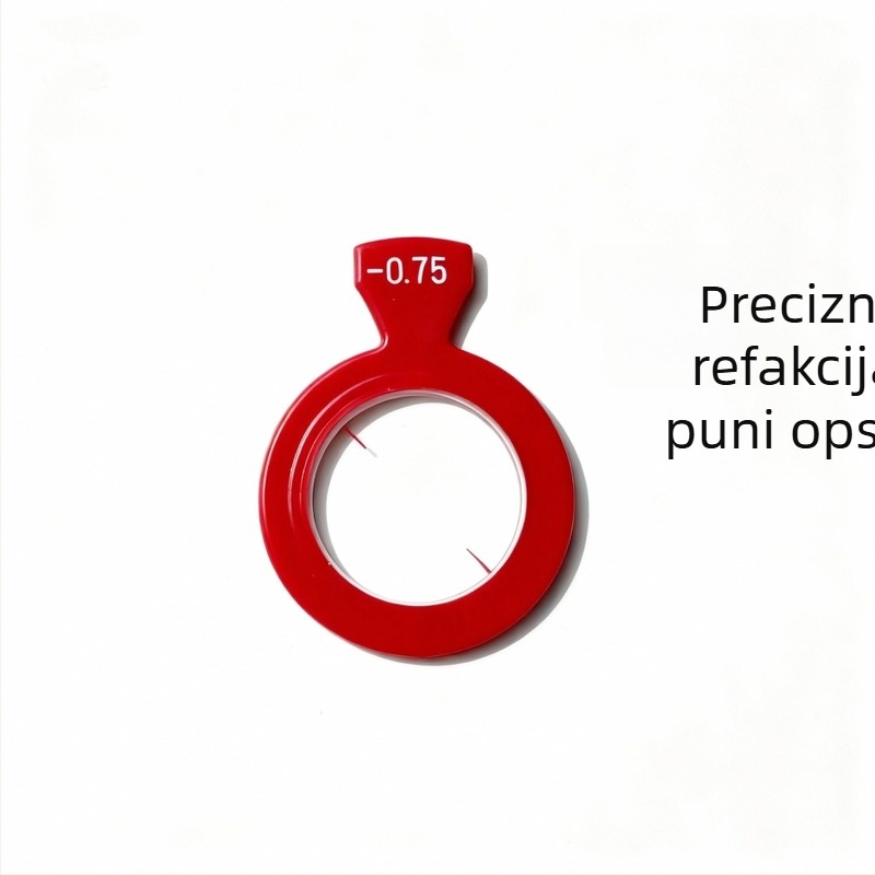 Probna leća za naočale s okruglim okvirom, marka YARUI, proljeće 2025