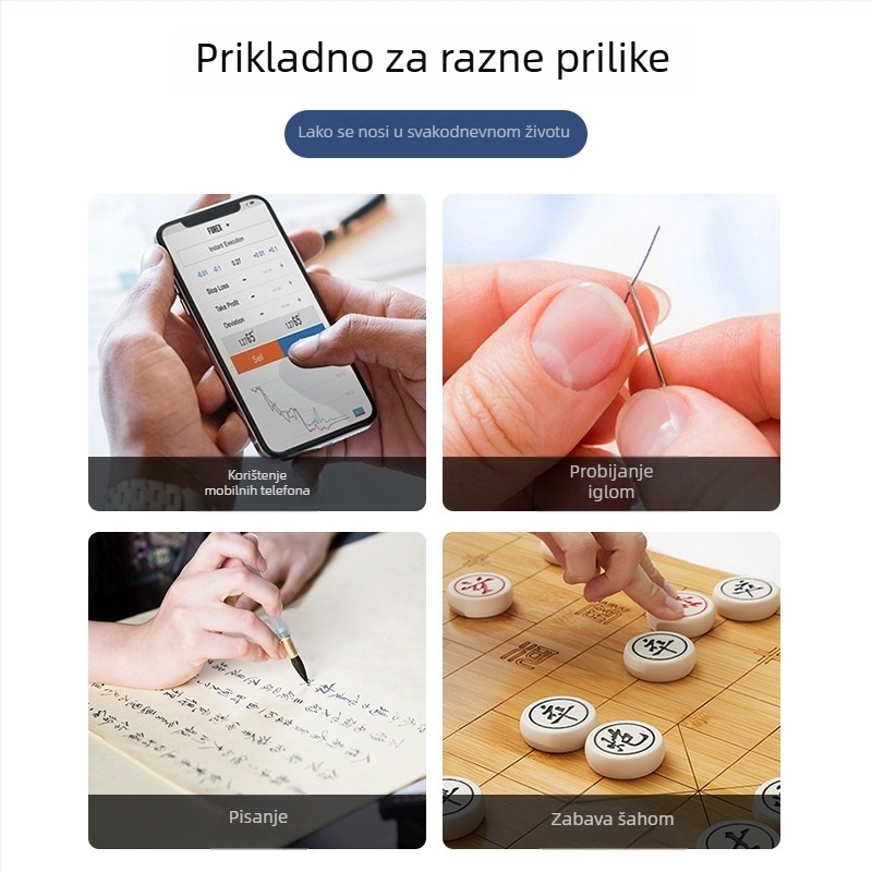 Yamy naočale za čitanje, kvadratni puni okvir, naočale protiv plavog svjetla, okvir TR90, materijal leća AC, odrasli