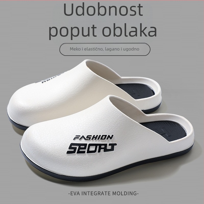Muške Baotou papuče – protuklizne, vodootporne, za vanjsku upotrebu, potplat od PVC-a injekcijski oblikovan