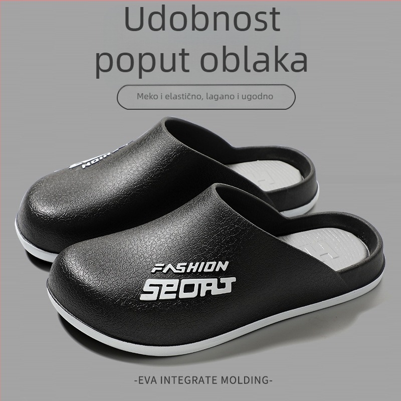 Muške Baotou papuče – protuklizne, vodootporne, za vanjsku upotrebu, potplat od PVC-a injekcijski oblikovan
