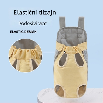 TailPets prozračna torba za kućne ljubimce za mačke i male pse, ruksak s prsnom trakom, prenosiv i udoban, do 7 kg