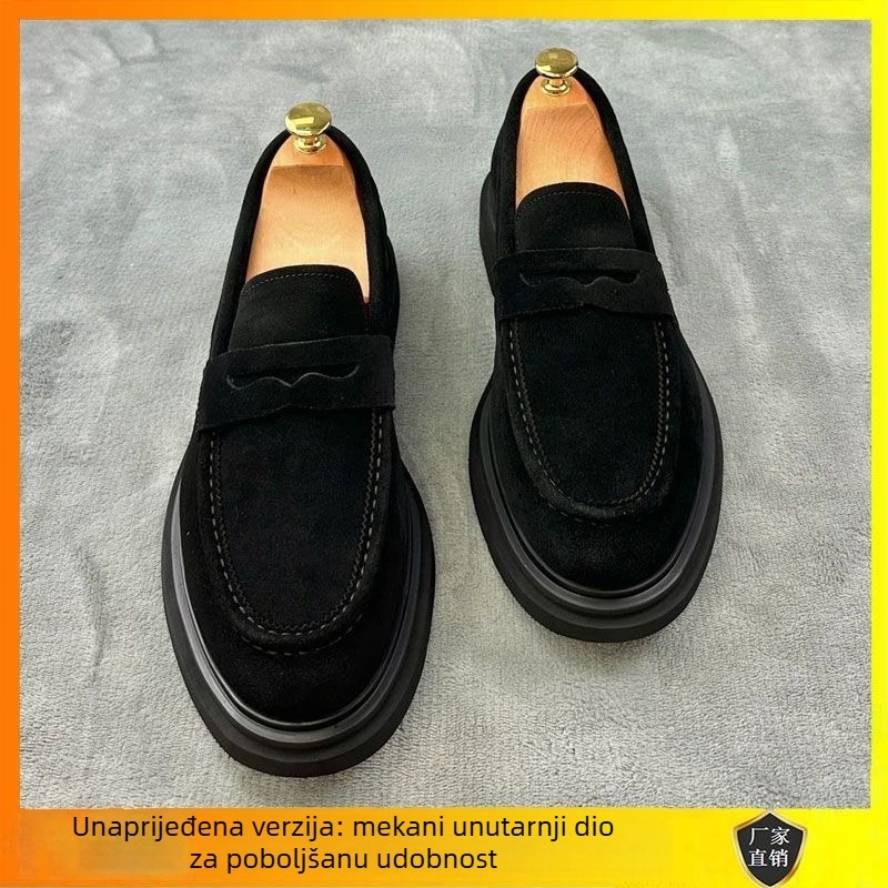 Muški slip-on loafer s višestrukim gornjim dijelom, prozračni, antislip potplata, latex ulošak, kompozitna potplata
