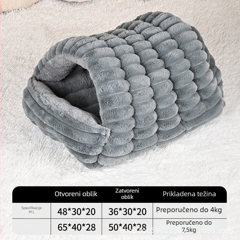 Gnijezdo za kućne ljubimce za pse | Materijal: Tkanina; Brend: One Person Two Pets; Model: YWTD128; Za: Pas; Montaža: Bez montaže
