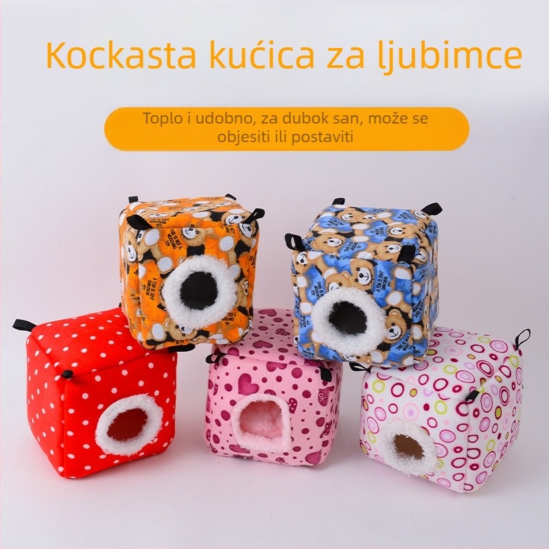 Gnijezdo za hamstera – toplo pamučno sklonište, materijal: platno, brend Joe's Bear