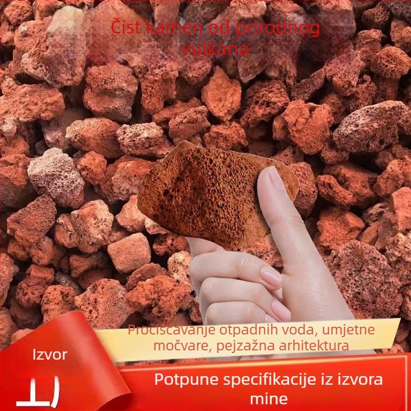 Vulkanski kamen – kameni materijal za vanjsku vrtno-dekorativnu upotrebu, šifra artikla HSS-002, nije uvezen, Tip: Ostalo