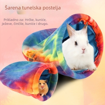 Spavaći vreć hamstera od polar fleecea, debeli, topao i udoban za jesen i zimu