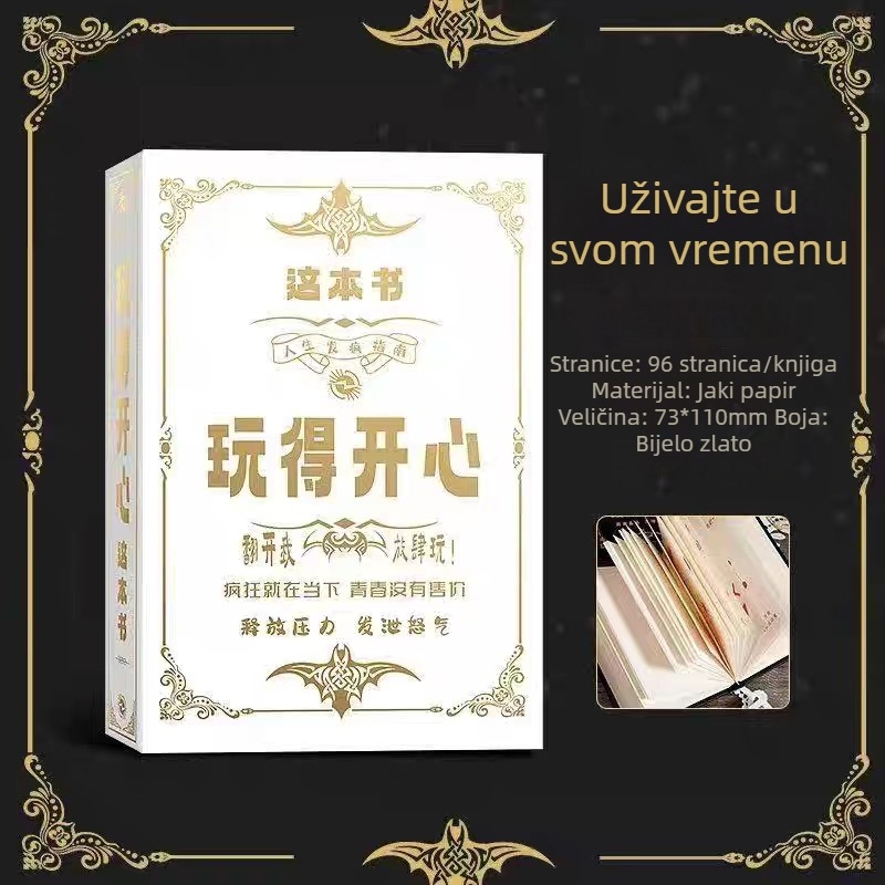 Bilježnica s temom Dvanaest zviježđa, ljepilo povezivanje, offset papir 80 gsm, 100–200 stranica, kreativni stil