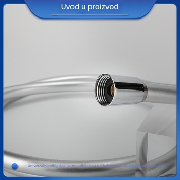 PVC tuš šlauh TH-YF, materijal PVC, nominalni tlak 0–40, radna temperatura 0–80°C, spoj 1/4
