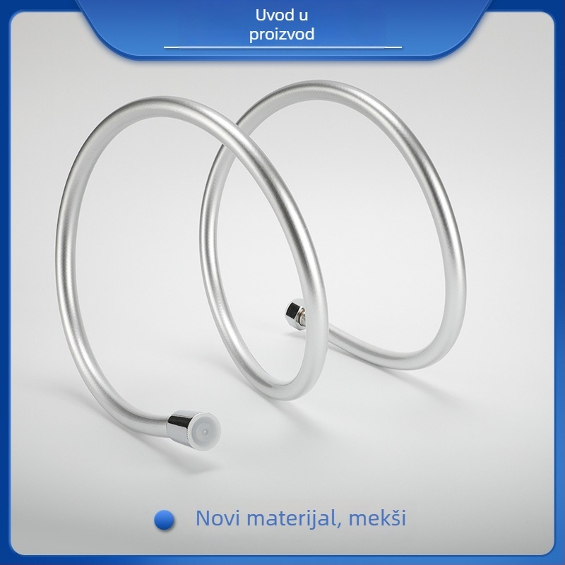 PVC tuš šlauh TH-YF, materijal PVC, nominalni tlak 0–40, radna temperatura 0–80°C, spoj 1/4