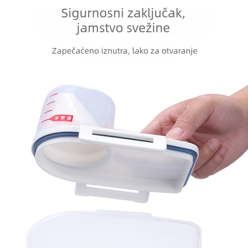Pet Baihui spremnik za hranu za kućne ljubimce, 2.0L, PP materijal za hranu, licencirana privatna oznaka