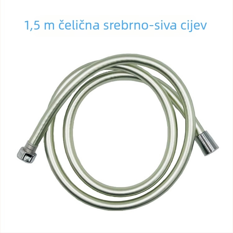 Tuš glava za crevu s pojačanjem tlaka — PVC, model QFS1003, nominalni tlak 5, radna temperatura 50, montaža na površinu