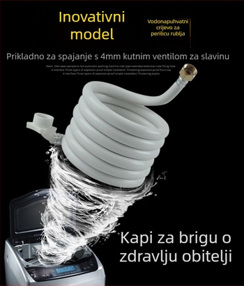 Univerzalni produžni set crijeva za dovod vode perilice rublja