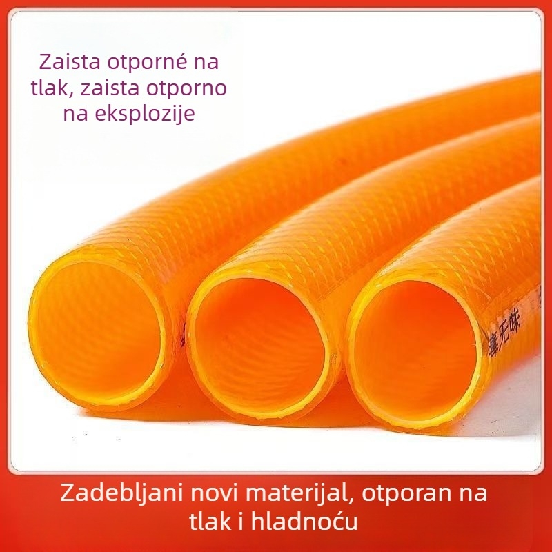Vodni crijevo - PVC, otporno na mraz, otporno na sunce, otporno na eksplozije; za kućnu upotrebu, pranje automobila i zalijevanje povrća; CE certifikat
