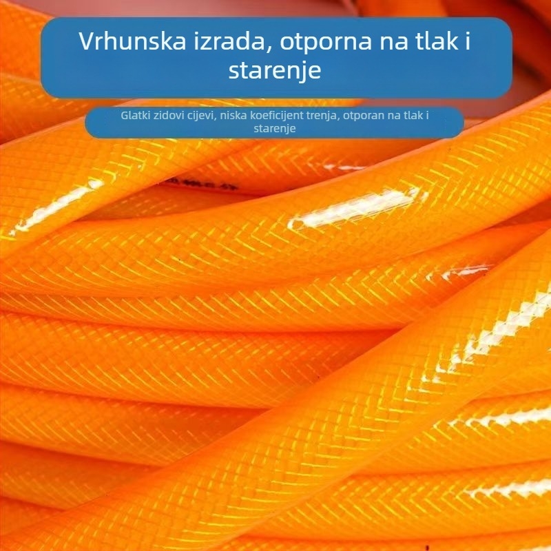 Vodni crijevo - PVC, otporno na mraz, otporno na sunce, otporno na eksplozije; za kućnu upotrebu, pranje automobila i zalijevanje povrća; CE certifikat