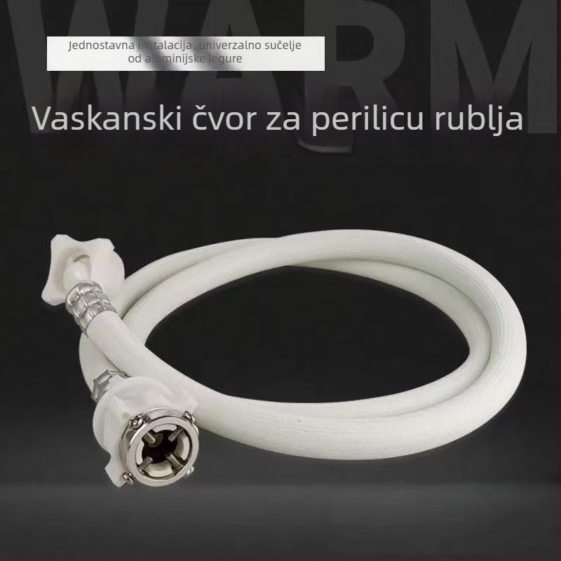 Hetai Cijev za dovod vode za perilicu rublja – PVC, moderni minimalistički dizajn, model: cijev za dovod vode