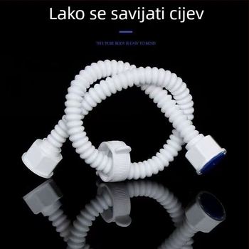 Cijev za vodu za bojler (plastični materijal; plastični konektor; jedan komad)