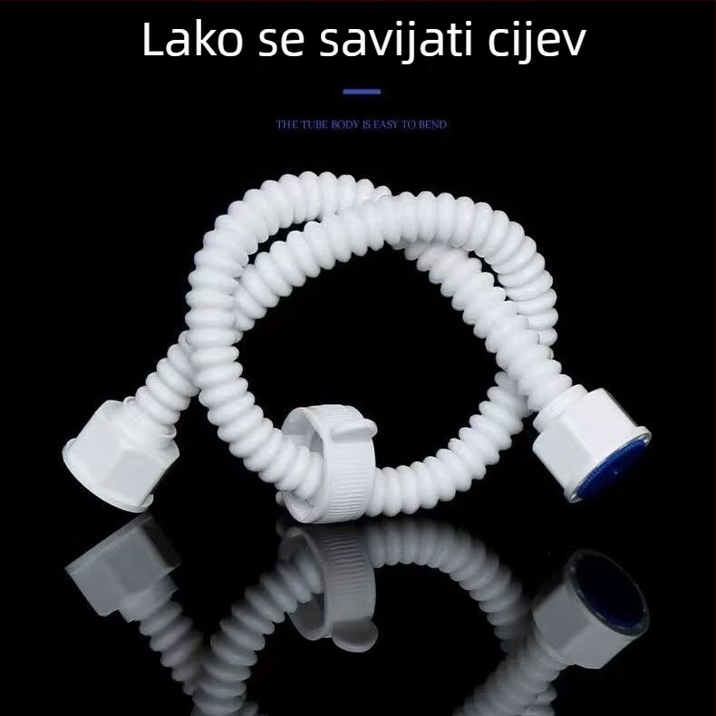 Cijev za vodu za bojler (plastični materijal; plastični konektor; jedan komad)