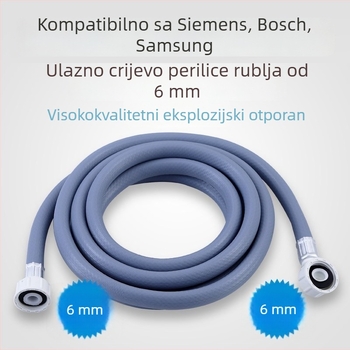 Prošireni vodovodni spojni crijevo za dovod vode za Siemens, Samsung i Bosch perilice rublja i perilice posuđa