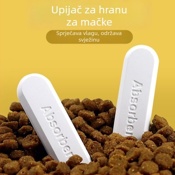 Posuda za skladištenje hrane za kućne ljubimce s hermetičkim zatvaranjem, dehidrator hrane za mačke i pse, trake od diatomske zemlje za sušenje hrane