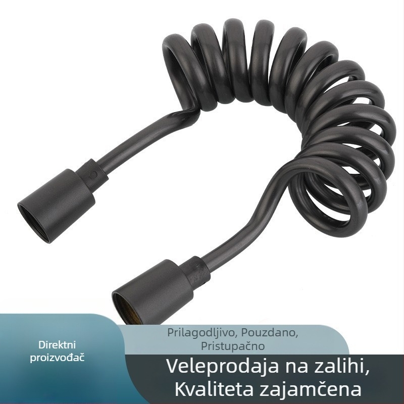 Tuš cijev s prskalicom za ispiranje toaleta, teleskopni vodovodni cijev
