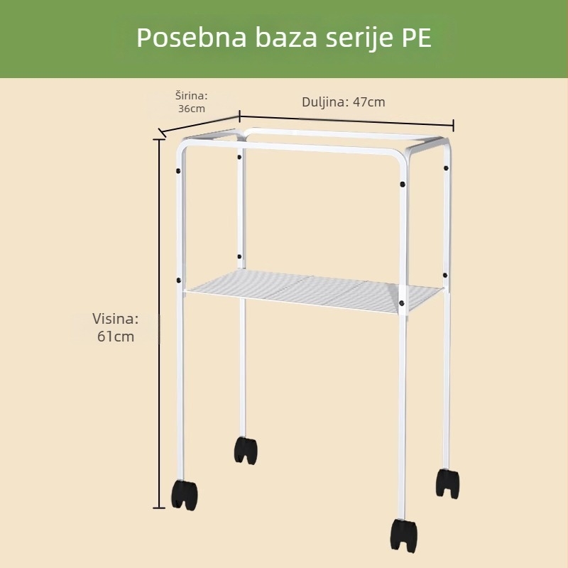 Kavez za Sugar Glider i Squirrel s prozirnim akrilnim panelom za pregled, veliki kavez u stilu vile s granama cvijeća