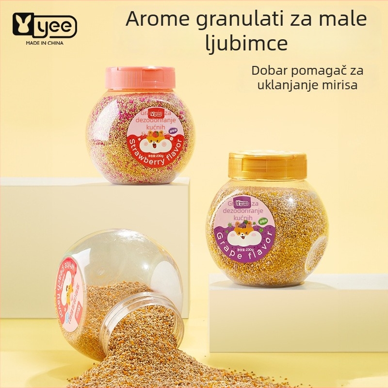 Dezodorirajuće granule za kavez za hamstera - yee, blaga formula, dezodorizacija okoline, 1 kutija