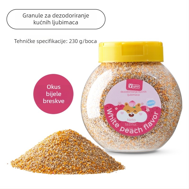 Dezodorirajuće granule za kavez za hamstera - yee, blaga formula, dezodorizacija okoline, 1 kutija
